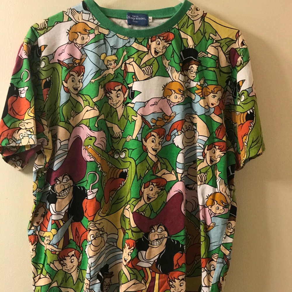 *Tokyo Disney Resort Peter Pan Shirt*